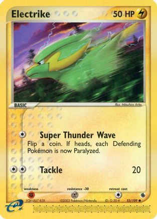 Electrike - 53/109 53/109 - [Ruby and Sapphire]