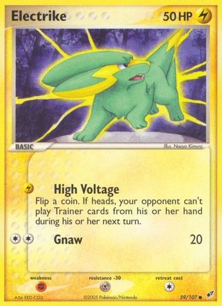 Electrike - 059/107/107 - [Deoxys] Reverse Holofoil
