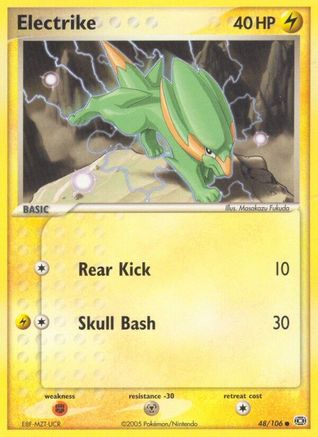 Electrike - 048/106/106 - [Emerald] Reverse Holofoil