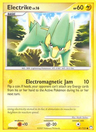 Electrike (81/123) [Diamant et perle : trésors mystérieux] 