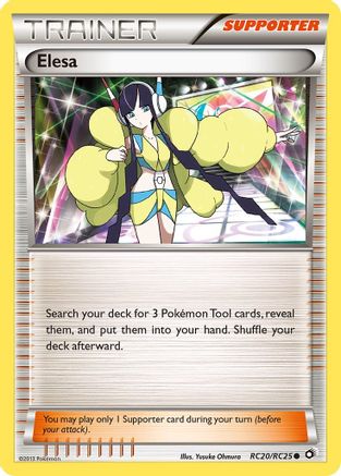 Elesa RC20/113 - [Legendary Treasures Radiant Collection] Holofoil