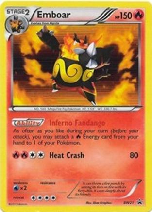 Emboar - BW21/101 - [Black and White Promos] Holofoil