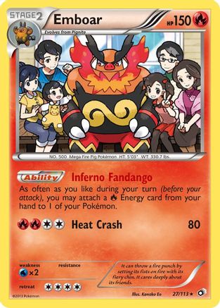 Emboar (27/113) [Noir et blanc : trésors légendaires] 