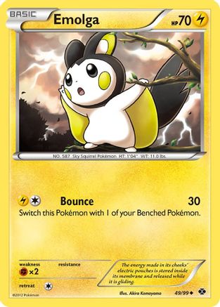 Emolga (49/99) [Noir et blanc : prochains destins] 