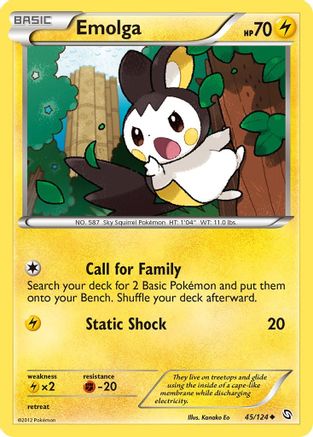 Emolga (45/124) [Noir et Blanc : Dragons Exaltés] 