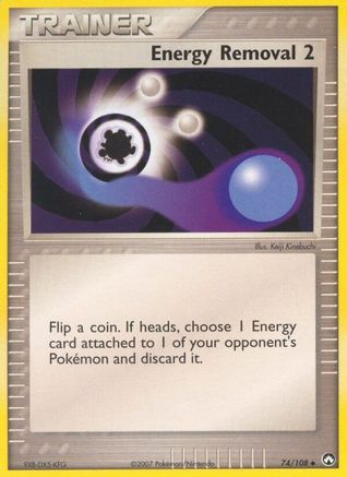 Energy Removal 2 74/108 - [Power Keepers] Reverse Holofoil