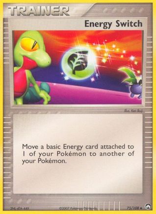 Energy Switch 75/108 - [Power Keepers] Reverse Holofoil