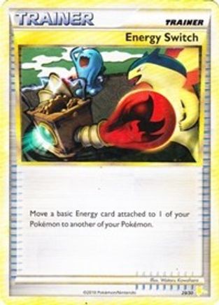 Commutateur d'énergie (29/30) [HeartGold &amp; SoulSilver : Kit d'entraînement - Raichu] 
