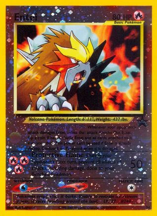 Entei (34) [Wizards of the Coast : Black Star Promos] 