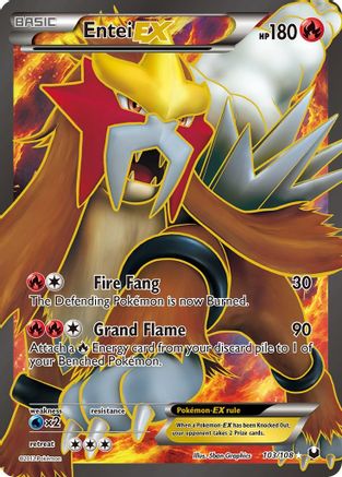 Entei EX (103 Full Art) 103/108 - [Dark Explorers] Holofoil