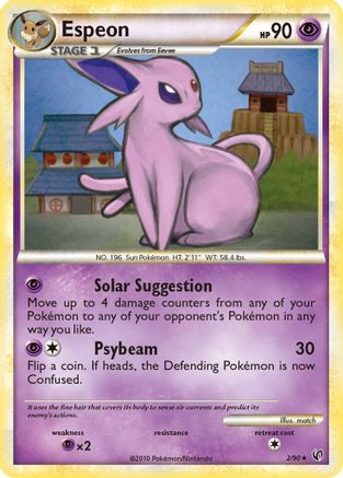 Espeon (2/90) [HeartGold & SoulSilver: Undaunted]