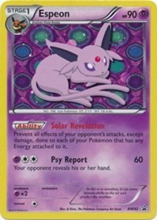 Espeon (BW92) [Noir et blanc : promotions Black Star] 