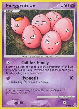 Exeggcute (93/146) [Diamond &amp; Pearl : Légendes éveillées] 
