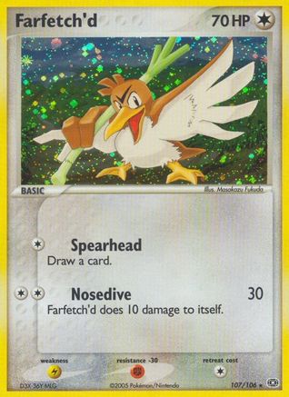 Farfetch'd (Secret Rare)/106 - [Emerald] Holofoil