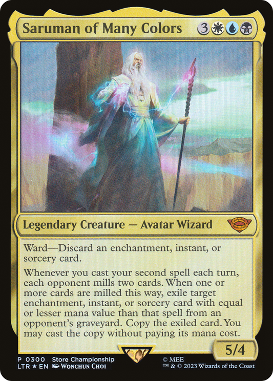 Saruman of Many Colors (GAME-300) - [The Lord of the Rings: Tales of Middle-earth] Foil