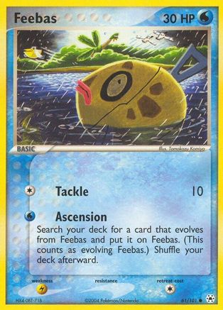 Feebas (61/101) [EX : Légendes cachées] 