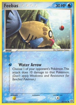 Feebas - 050/106 50/106 - [Emerald] Reverse Holofoil