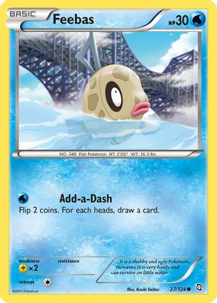 Feebas (27/124) [Noir et Blanc : Dragons Exaltés] 