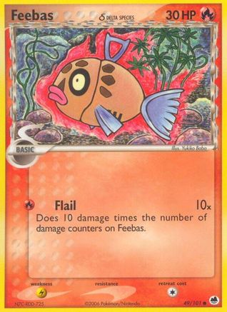 Feebas (Delta Species) 49/101 - [Dragon Frontiers]