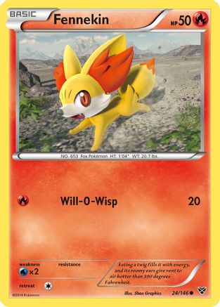 Fennekin 24/146 - [XY Base Set]