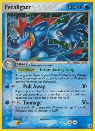 Feraligatr/115 - [Unseen Forces] Reverse Holofoil
