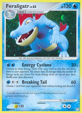 Feraligatr (8/123) [Diamant et perle : trésors mystérieux] 