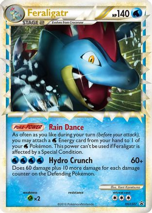 Feraligatr (HGSS07) [HeartGold et SoulSilver : promotions Black Star] 