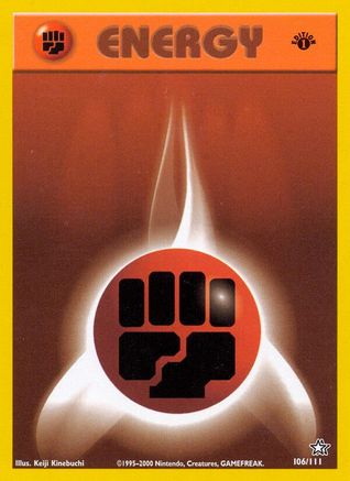 Fighting Energy 106/111 - [Neo Genesis] 1st Edition