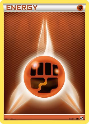 Fighting Energy 110/114 - [Black and White] Reverse Holofoil