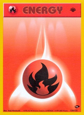 Fire Energy 128/132 - [Gym Challenge] 1st Edition
