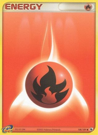 Fire Energy 108/109 - [Ruby and Sapphire]