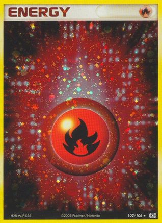 Fire Energy/106 - [Emerald] Holofoil