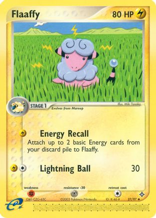 Flaaffy (27/97) [EX : Dragon] 