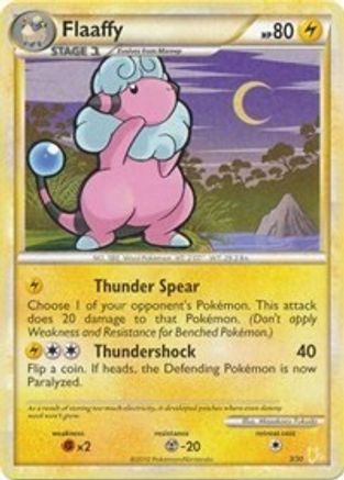 Flaaffy (17/30) [HeartGold &amp; SoulSilver : Kit d'entraînement - Raichu] 