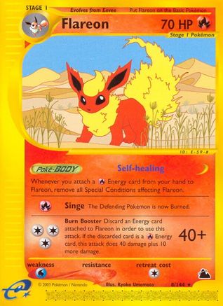 Flareon (8/144) [Skyridge] 