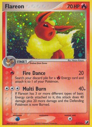 Flareon (5/115) [EX : Forces invisibles] 