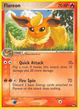 Flareon (2/17) [Série POP 3] 