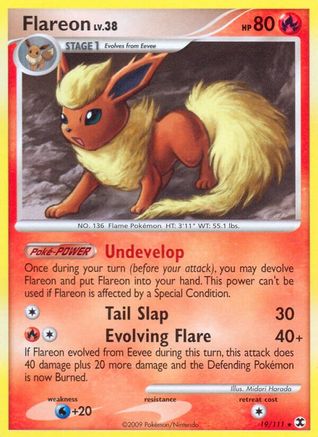 Flareon (19/111) [Platine : Rivals montants] 