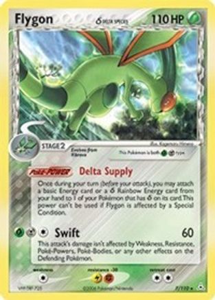 Flygon (7/110) (Espèce Delta) [EX : Fantômes Holon] 