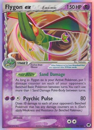 Flygon ex (92/101) (Espèce Delta) [EX : Dragon Frontiers] 