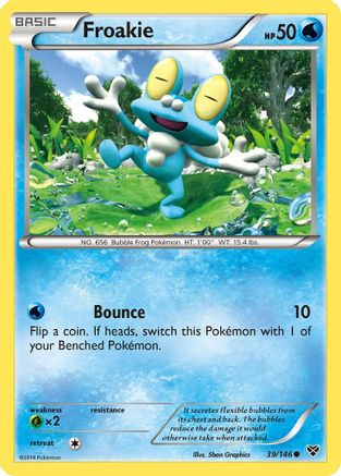 Froakie (39/146) [XY : Ensemble de base] 