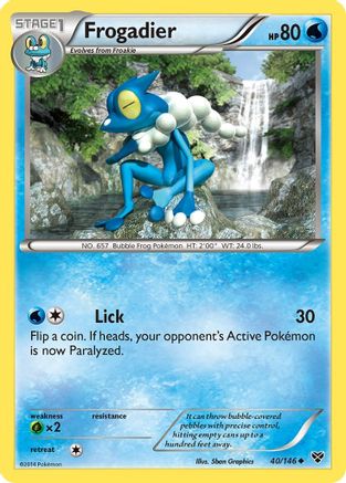 Frogadier (40/146) [XY : Ensemble de base] 