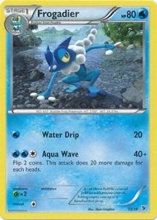 Frogadier (13/39) [XY : Coffret de Démarrage Kalos] 