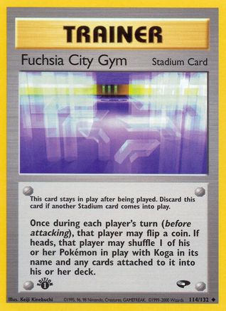 Fuchsia City Gym 114/132 - [Gym Challenge] 1st Edition