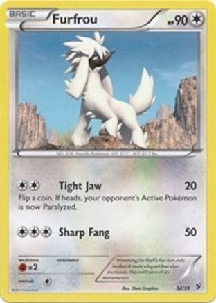 Furfrou (32/39) [XY : Kit de démarrage Kalos] 