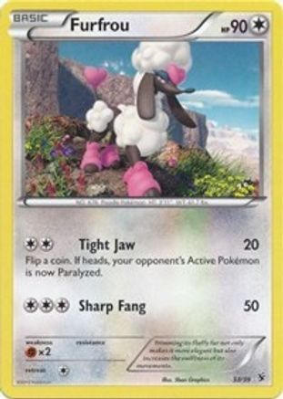 Furfrou (33/39) [XY : Kit de démarrage Kalos] 