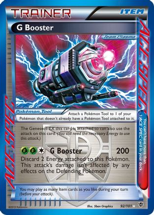 G Booster (92/101) [Noir et blanc : explosion de plasma] 