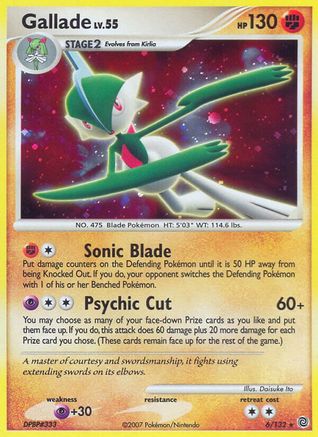 Gallade (6/132) [Diamant &amp; Perle : Merveilles Secrètes] 