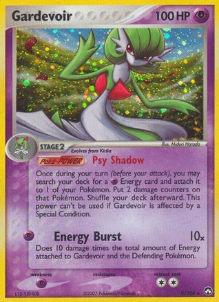 Gardevoir (9/108) (Estampillé) [EX : Power Keepers] 