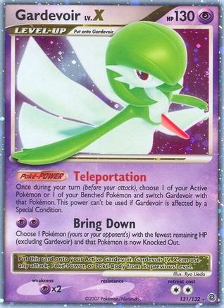 Gardevoir LV.X (131/132) [Diamant &amp; Perle : Merveilles Secrètes] 